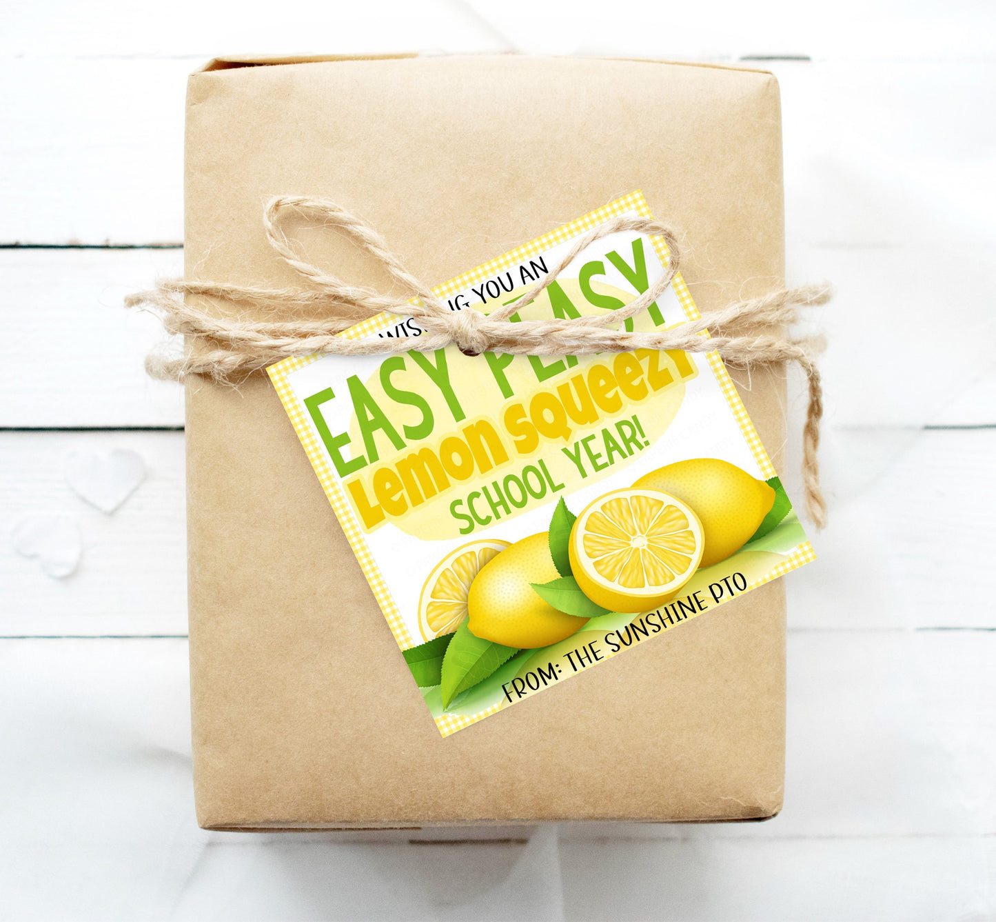 Back To School Lemon Gift Tags, Easy Peasy Lemon Squeezy School Year, Welcome Back First Day, Lemonade Tea Candy Dessert, Teachers Students