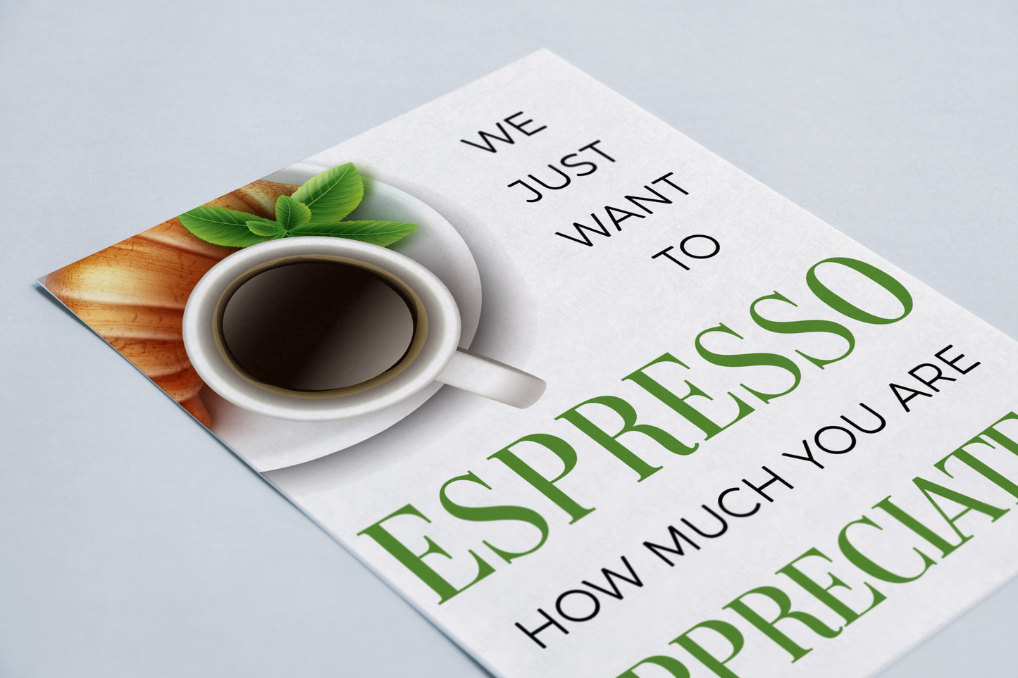 Caffeine Sign, Just Want To Espresso How Much You Are Appreciated, Employee Staff Volunteer Appreciation, School Teacher Nurse PTO PTA