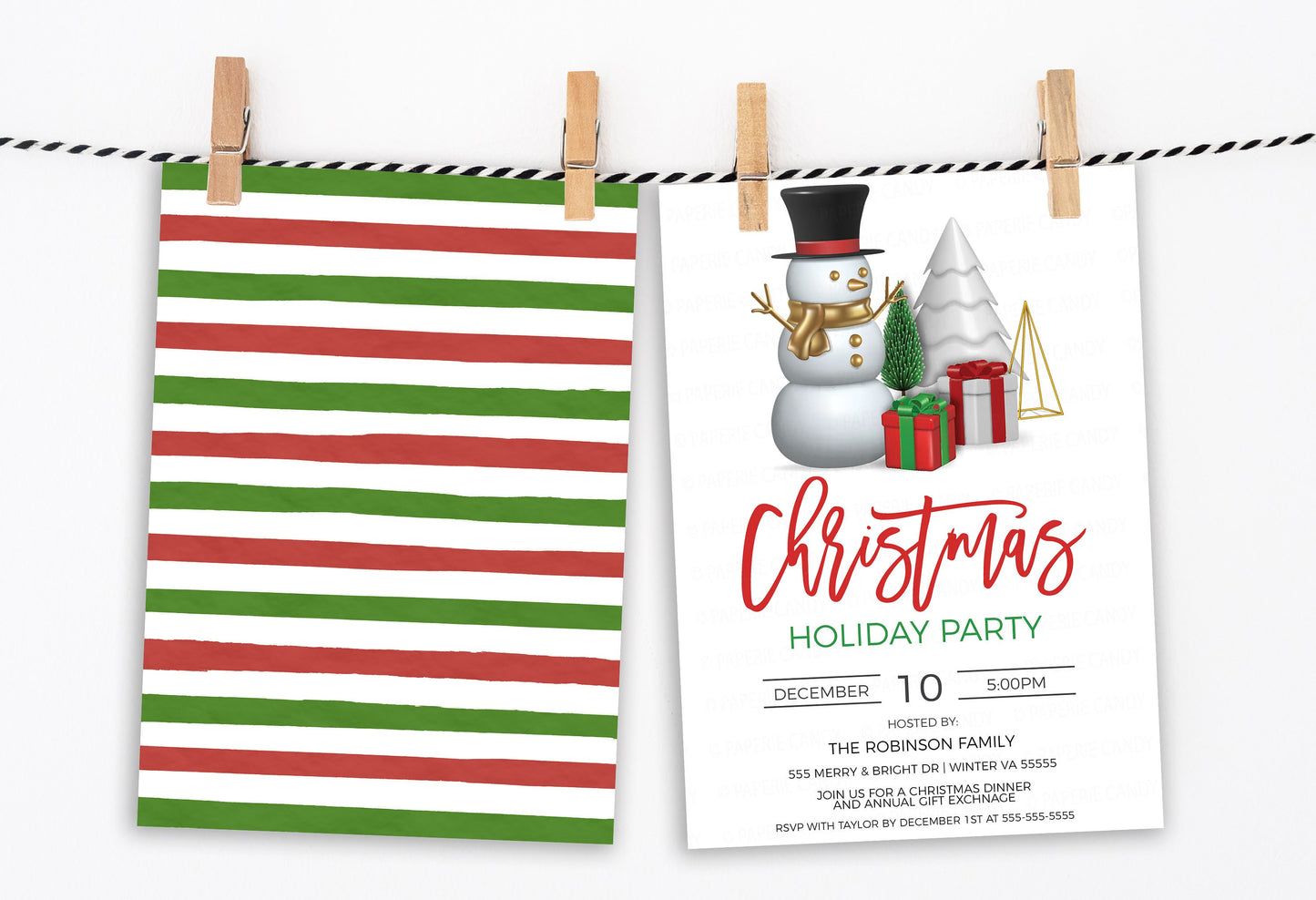 Editable Snowman Christmas Party Invitation, Winter Holiday Invite, Favorite Things, Business Company Lunch Dinner Appreciation Printable