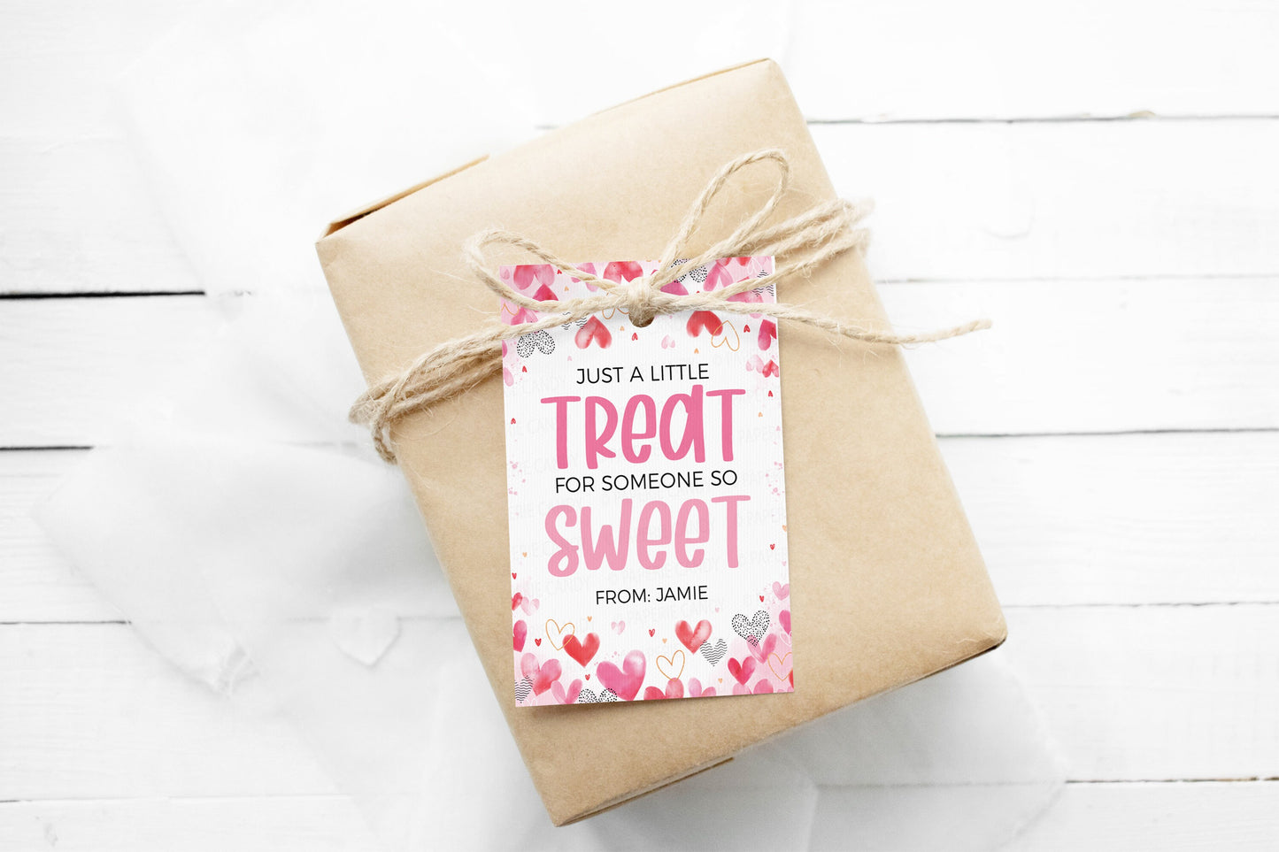 Valentine's Treat Gift Tags, Valentine Gift Tags, Candy Chocolate Cookie Toy Labels, Classmates Classroom School, Printable Editable