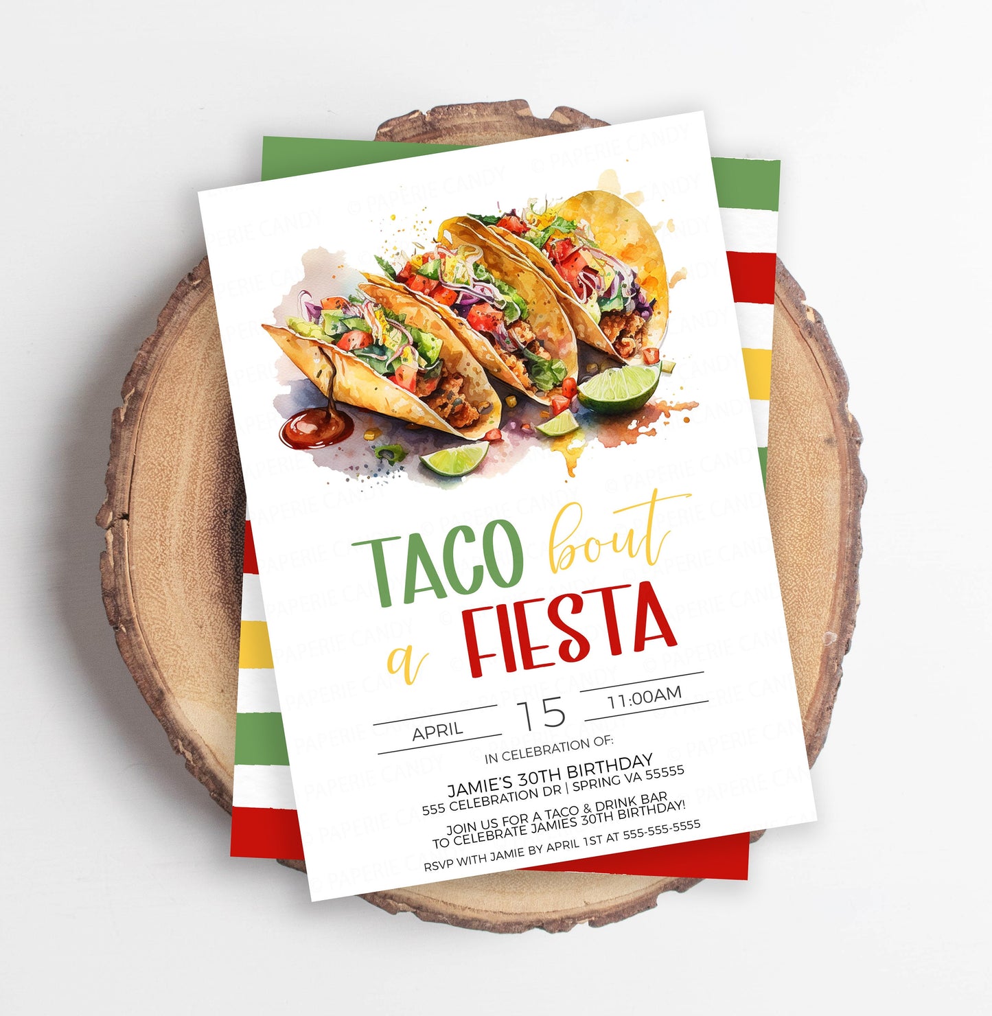 Fiesta Party Invitation, Taco Bout A Fiesta Invite, Fiesta Birthday Celebration, Taco Bar Mexican Themed Party, Editable Printable Template