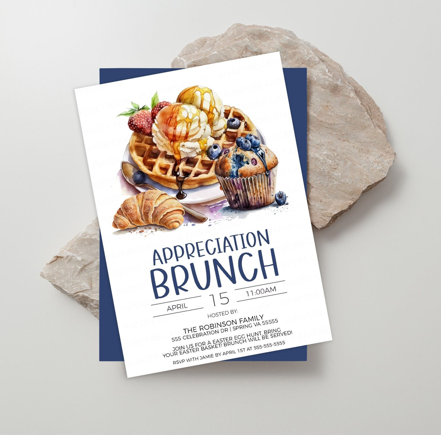 Brunch Invitation, Appreciation Brunch Invite, Employee Staff Office Volunteer Appreciation, Thank You Brunch, Editable Printable Template