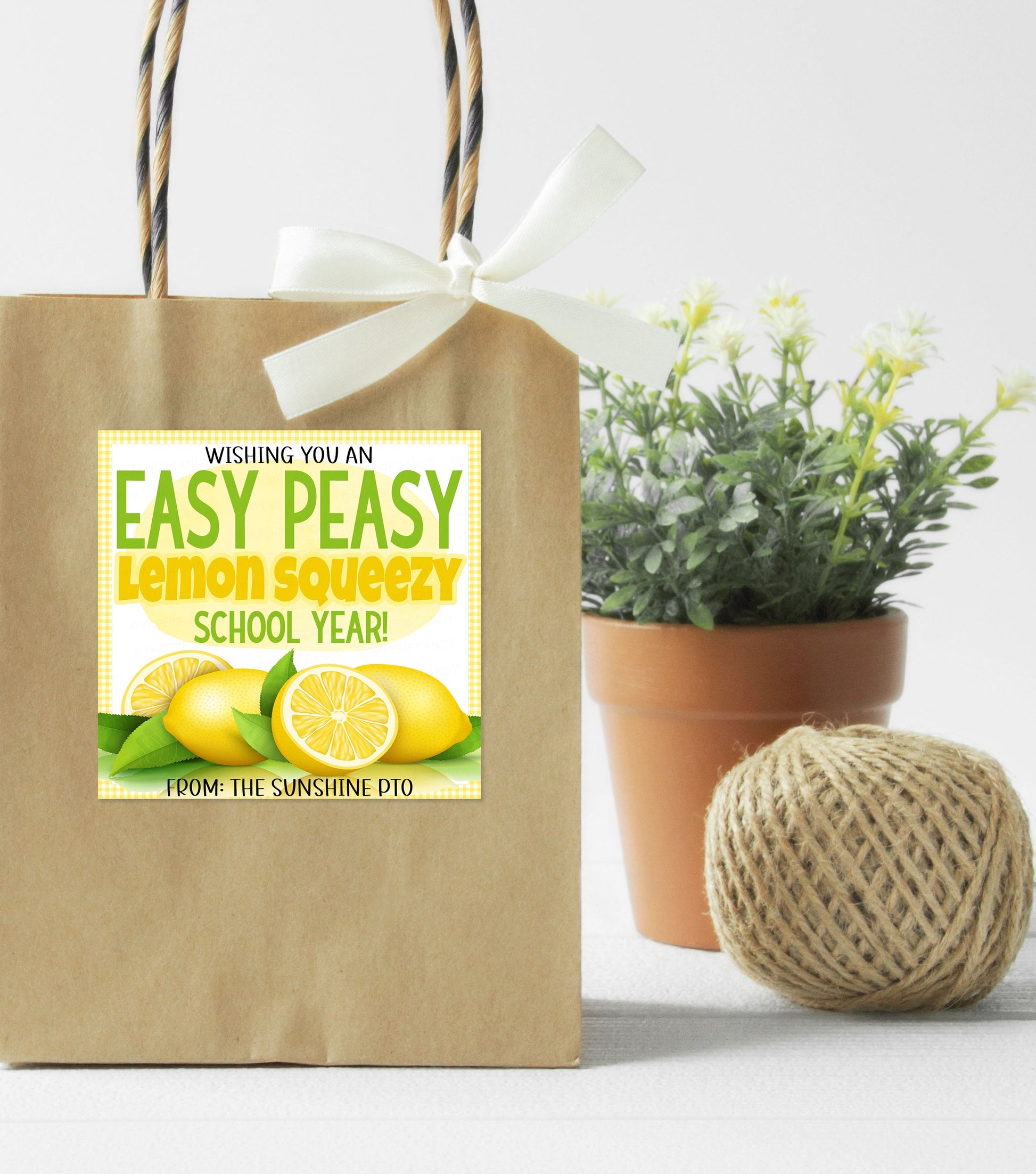 Lemon Gift Bags