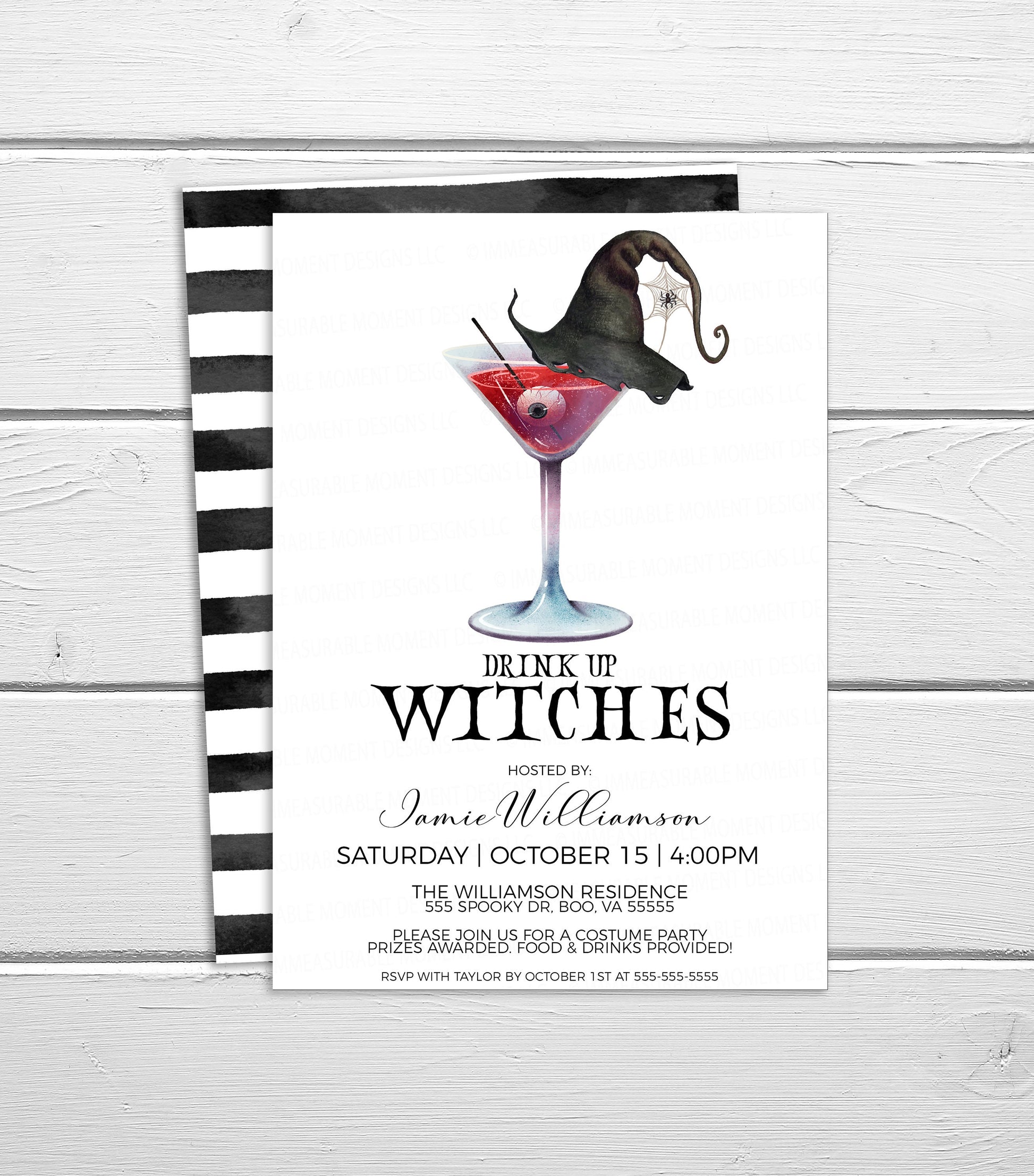 Halloween Party Invitation, Drink Up Witches, Ladies Night Bridal Bach Paperie Candy Halloween Party Invitation, Drink Up Witches, Ladies Night Bridal Bach Paperie Candy