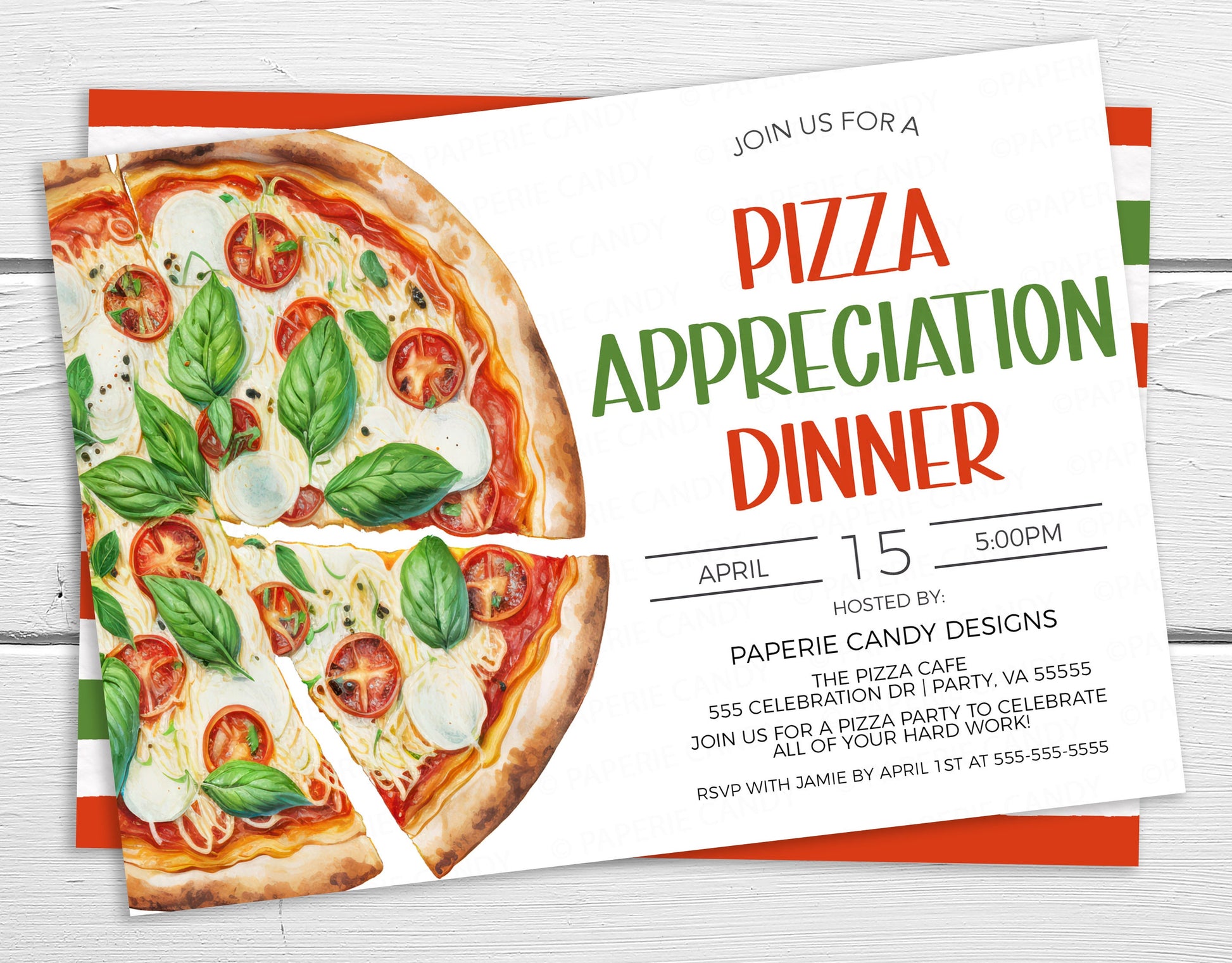 Pizza Appreciation Invitation, Pizza Party Invite, Client Staff Employ – Paperie Candy pizza-appreciation-invitation-pizza-party-invite-client-staff-employ-paperie-candy