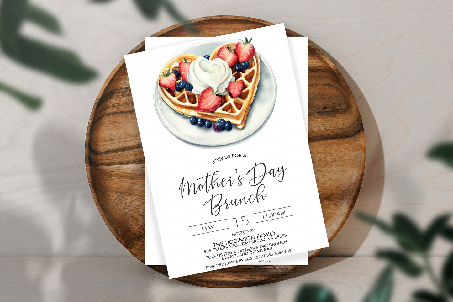 Mother's Day Invitation, Mother's Day Brunch Invite, Mother's Day Celebration, Mothers Day Lunch Dinner Party, Editable Printable Template